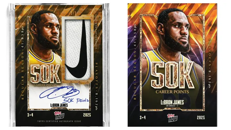 Lebron James簽名卡