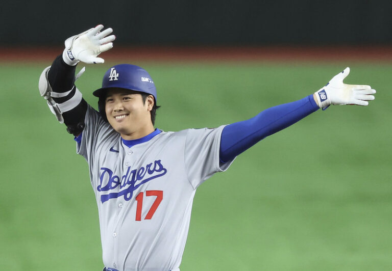 大谷專打第一球 效率驚人