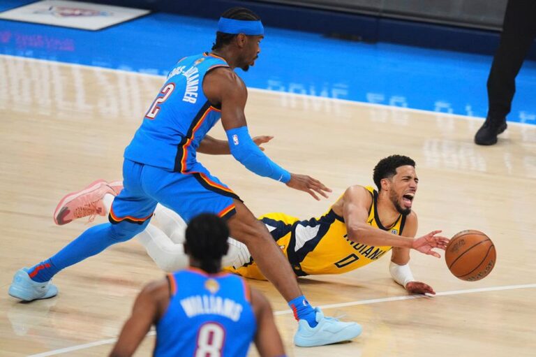 NBA|溜馬雷霆最終一戰 可惜哈利伯頓腳斷了?雷霆總冠軍