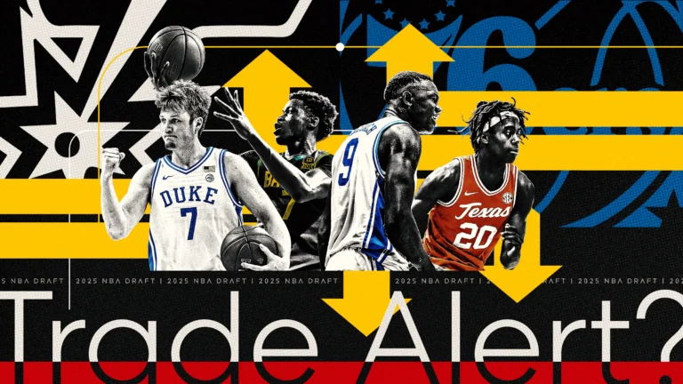NBA｜2025NBA選秀 馬刺、76人交易榜眼和探花籤？極其罕見的舉動，但它可能有意義（上）