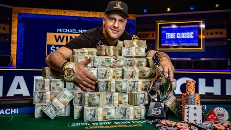 Poker|Michael Mizrachi(麥可・米茲拉奇)奪下2025WSOP主賽冠軍