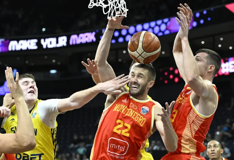 歐籃|歐洲籃球激戰:蒙特內哥羅險勝瑞典,塞爾維亞、土耳其與德國維持不敗