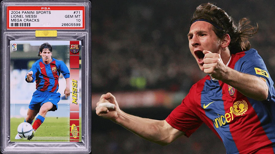 球員卡｜Lionel Messi 新秀卡創紀錄150萬美元！史上最貴足球卡