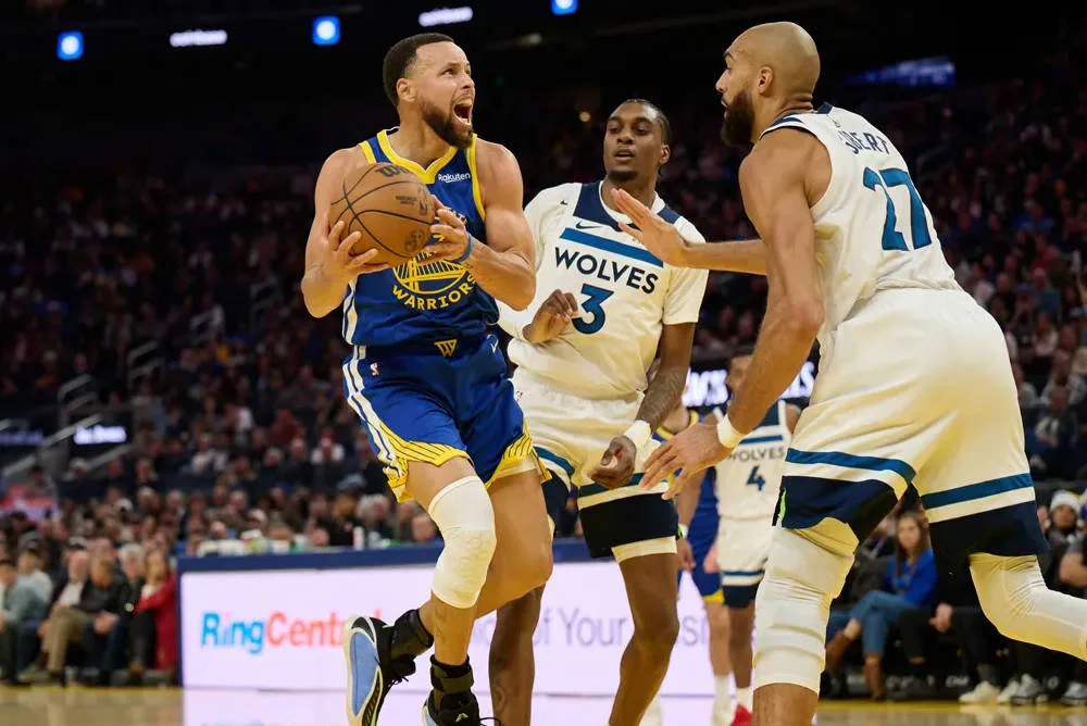 NBA｜勇士浪費了柯瑞的傳奇表現 勇士不敵灰狼勝率跌回5成