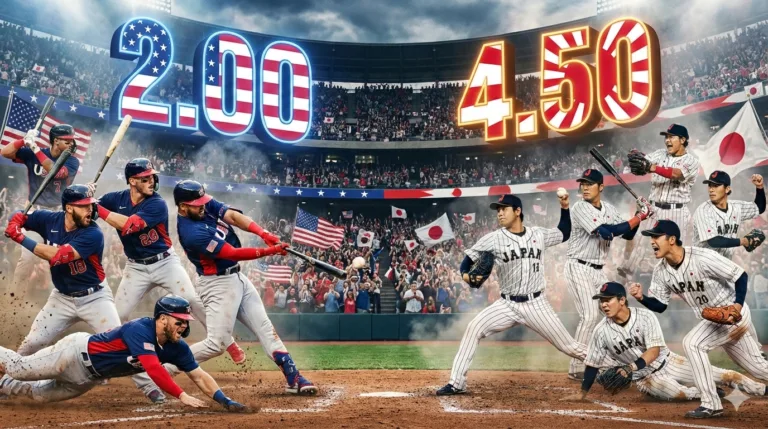 WBC｜2026WBC冠軍賠率全解析 美日分別以2.00與4.50倍率領跑