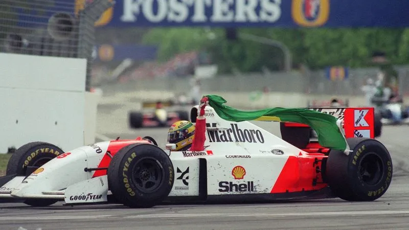 巴西車神Ayrton Senna(photo:F1官網)/球爺嘴球