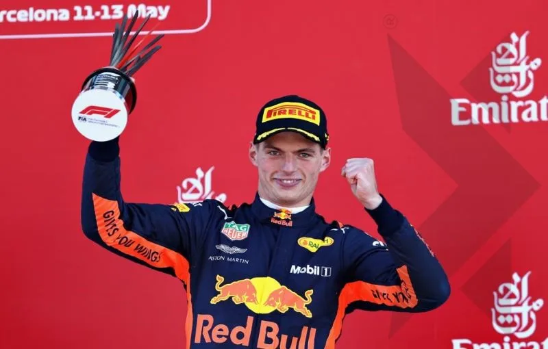 Max Verstappen於巴塞隆納-加泰隆尼亞賽道奪冠(photo:Max Verstappen官網)/球爺嘴球