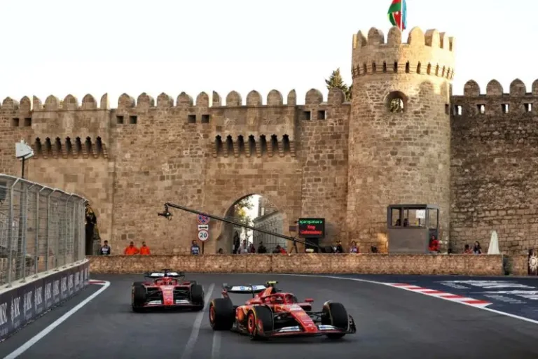 F1|巴庫市街賽道全解析:裡海畔的狹窄與極速直道競速(photo:F1官網)/球爺嘴球
