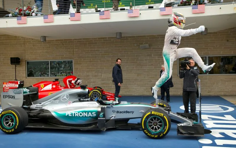 Lewis Hamilton在美洲賽道奪冠(photo:F1官網)/球爺嘴球