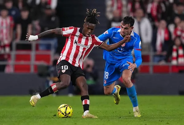 nico williams因為常常需要高速跑動以及急停容易累積大腿後肌傷害(photo：football espana)/球爺嘴球