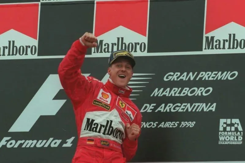 麥可・舒馬克(Michael Schumacher)奪冠(photo:F1官網)/球爺嘴球