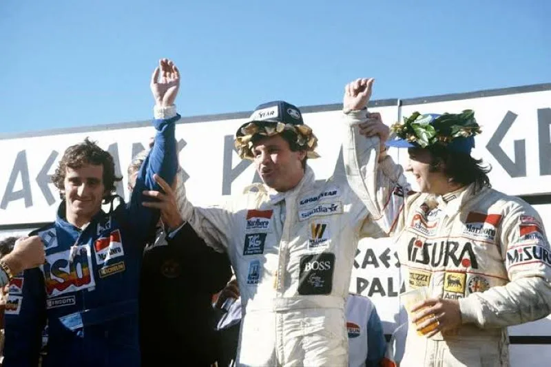 尼爾森・皮奎特(Nelson Piquet)奪冠(photo:F1官網)/球爺嘴球