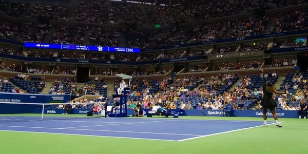 美國網球公開賽氣氛比較熱鬧與其他大滿貫不同(photo:wtatennis)/球爺嘴球