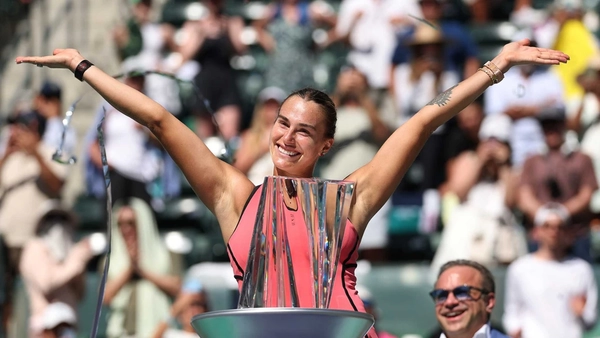 Aryna Sabalenka可說是美網目前最強霸主(photo:usopen)/球爺嘴球