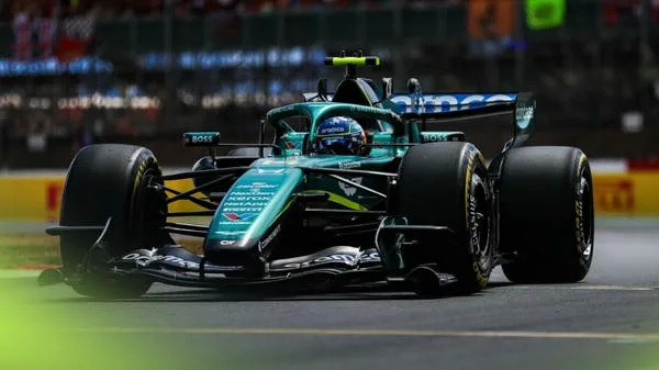 Aston Martin目前僅有一分積分需要找到更好的動力節奏(photo:planetf1)/球爺嘴球