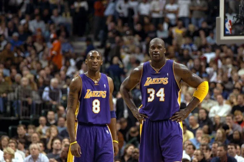 Kobe Bryant與Shaquille O'Neal攜手締造湖人王朝