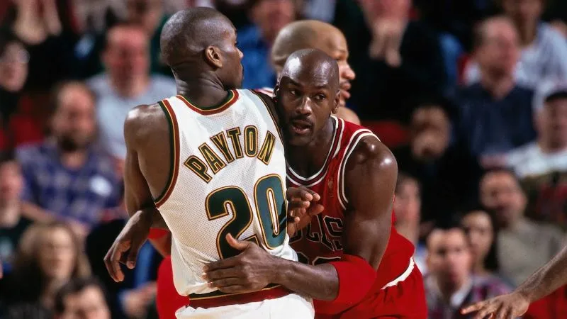 Gary Payton對決Michael Jordan
